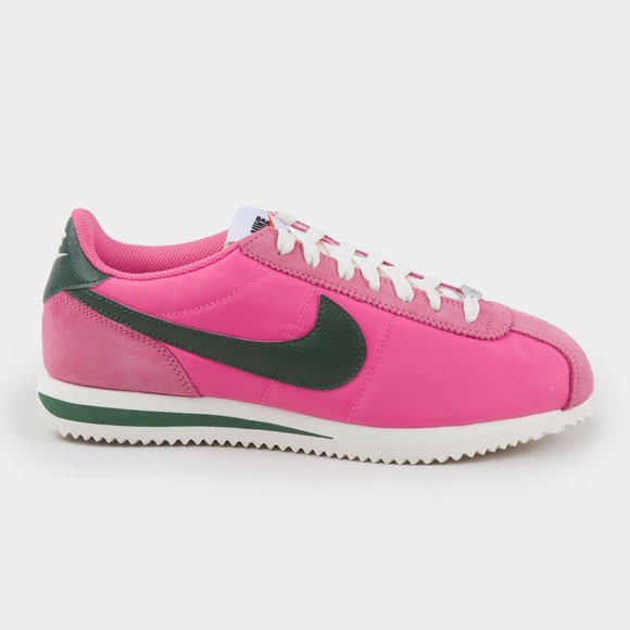 Nike Cortez Trainers in Pink, Green, & Cream  Women’s NWT Size 10 Sneakers Shoes - Picture 11 of 11
